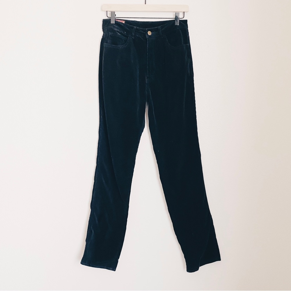 Vintage Black Corduroy Pants